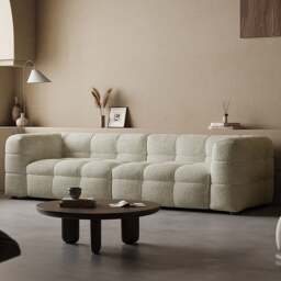 Rackhams Chrissie Marshmallow Two Seater, Three Seater, Four Seater Sofa, Boucle - Two Seater 180cm - thumbnail 5