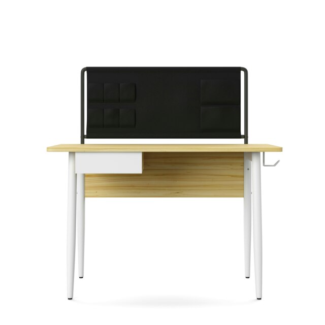 Rackhams Freemont Office Writing Desk in White - image 1