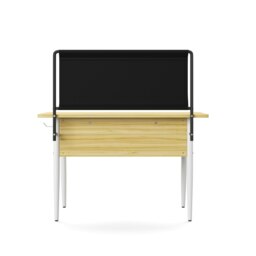 Rackhams Freemont Office Writing Desk in White - thumbnail 3