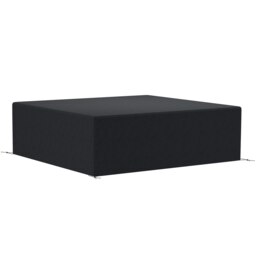 Rackhams 225x210cm Outdoor Garden Furniture Protective Cover Water UV Resistant - Grey - Oxford Fabric - 225cm x 210cm x 70cm - thumbnail 6