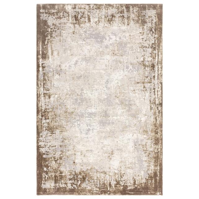 Rackhams Kuza Border Beige Rug - 160x230cm - image 1