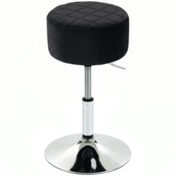 Rackhams Bar Stool Adjustable Swivel 1 Piece - Grey - thumbnail 3