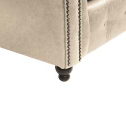 Rackhams Oakland Marble Leather 2 Seater Sofa - thumbnail 4