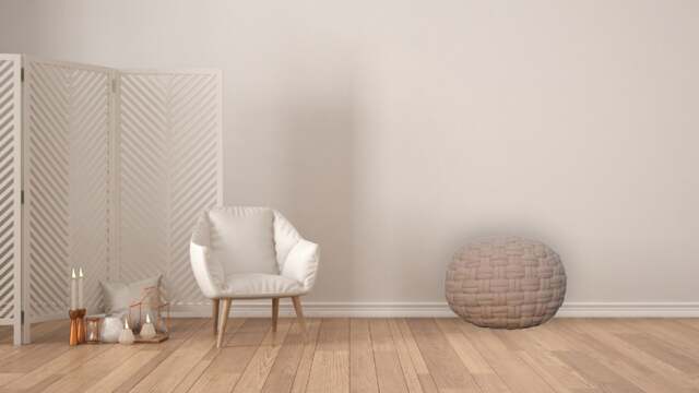 Rackhams Tube Pouffe Cream - image 1