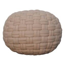 Rackhams Tube Pouffe Cream - thumbnail 2