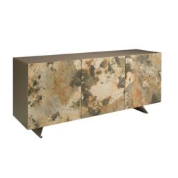 Rackhams Metallic Taupe Wood Sideboard 3270
