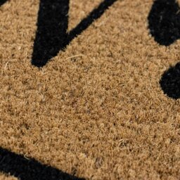 Rackhams Eco-Friendly Latex Backed Coir Entrance Doormat, 40x70cm - Woof - 1 - Brown - thumbnail 4