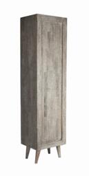 Rackhams Payan Wooden Slim Tall Bookcase - Wood - 1 - 50CM X 40CM X 195CM  (LXDXH) - thumbnail 5