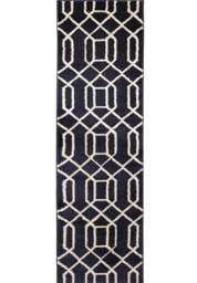 Rackhams Newport Lattice Blue Rug – Geometric - 120X170 cm - thumbnail 5