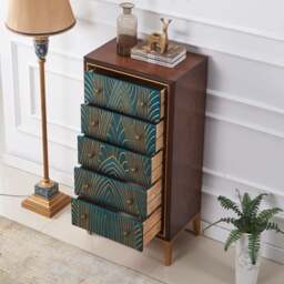 Rackhams Tylor Chests Of Drawers, Slimline - Green - thumbnail 6