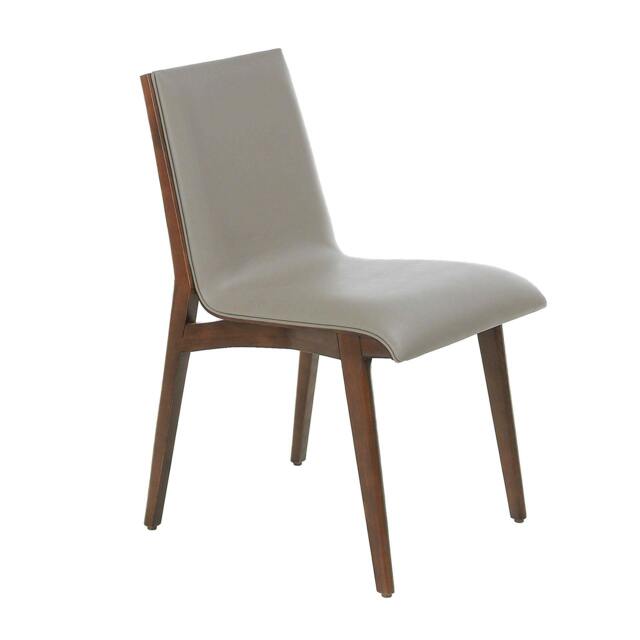 Rackhams Dark Mink Leatherette Chair 4070 - image 1