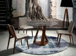 Rackhams Dark Mink Leatherette Chair 4070 - thumbnail 4