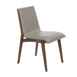Rackhams Dark Mink Leatherette Chair 4070