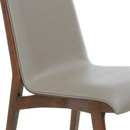 Rackhams Dark Mink Leatherette Chair 4070 - thumbnail 5