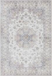 Rackhams Nain Oriental-Optic Grey Rug – Vintage Medallion - 80X200 cm - thumbnail 2