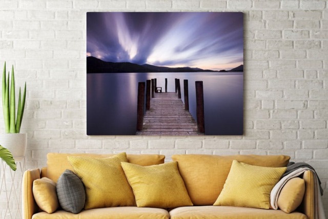 Rackhams Derwent Water Jetty - Framed Print 20 x 16 inch - image 1