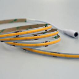 Rackhams 24V COB LED Strip Lights with 480 LEDs/M, 10W/M, 800lm/M, CRI 90-92, Red Colour - thumbnail 2