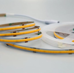 Rackhams 24V COB LED Strip Lights with 480 LEDs/M, 10W/M, 800lm/M, CRI 90-92, Red Colour - thumbnail 3