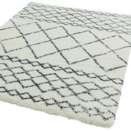 Rackhams Alto AL02 Cream Shaggy Rug - 80x240cm - thumbnail 3