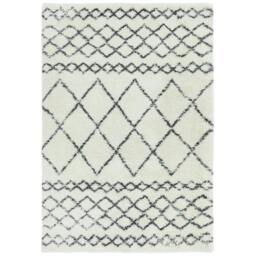 Rackhams Alto AL02 Cream Shaggy Rug - 80x240cm - thumbnail 2