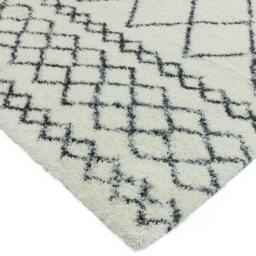 Rackhams Alto AL02 Cream Shaggy Rug - 80x240cm - thumbnail 4