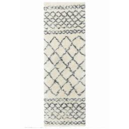 Rackhams Alto AL02 Cream Shaggy Rug - 80x240cm - thumbnail 6
