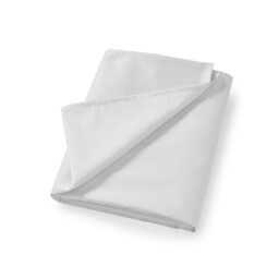 Rackhams 400 Thread Count Cotton Sateen Flat Sheet - King - thumbnail 3