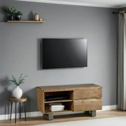 Rackhams Knott Live Edge Small TV Unit - 110 cm - 55 cm - Wood