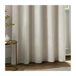Rackhams Neptune Velvet Eyelet Curtains - Ivory - 117cm x 183cm - Ivory - 100% Polyester - thumbnail 3