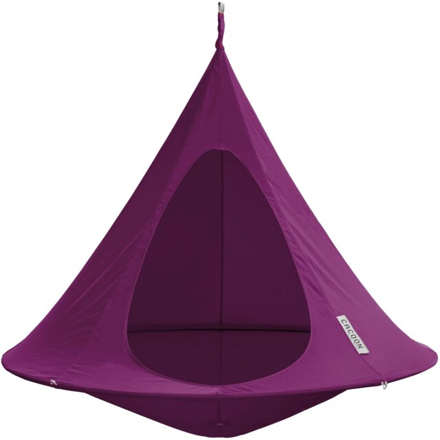 Rackhams Double Cacoon Hanging Chair - Mulberry - image 1