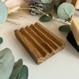 Rackhams Oak Soap Dish - Double - thumbnail 3