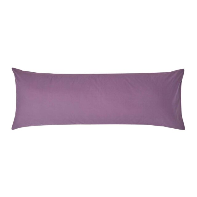 Rackhams Egyptian Cotton Housewife Body Pillowcase 200 TC - Grape - image 1