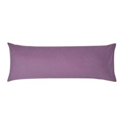 Rackhams Egyptian Cotton Housewife Body Pillowcase 200 TC - Grape - thumbnail 1