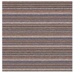 Rackhams Stockholm Mocha/Blue Washable Mat - 57X90 cm - thumbnail 3