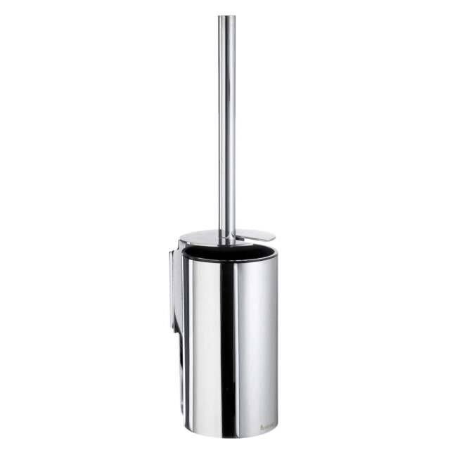 Rackhams Polished Chrome Toilet Brush and Holder - image 1