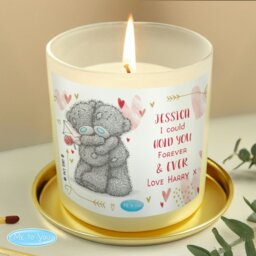 Rackhams Personalised Me To You Love Forever Scented Jar Candle - thumbnail 2