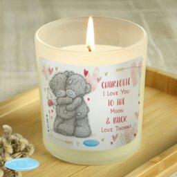 Rackhams Personalised Me To You Love Forever Scented Jar Candle - thumbnail 1