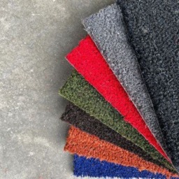 Rackhams Customisable Coir Mat – Grey Colour - 100cm Width - Grey - thumbnail 4