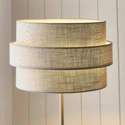Rackhams Buxton Light Grey Floor Lamp - thumbnail 4
