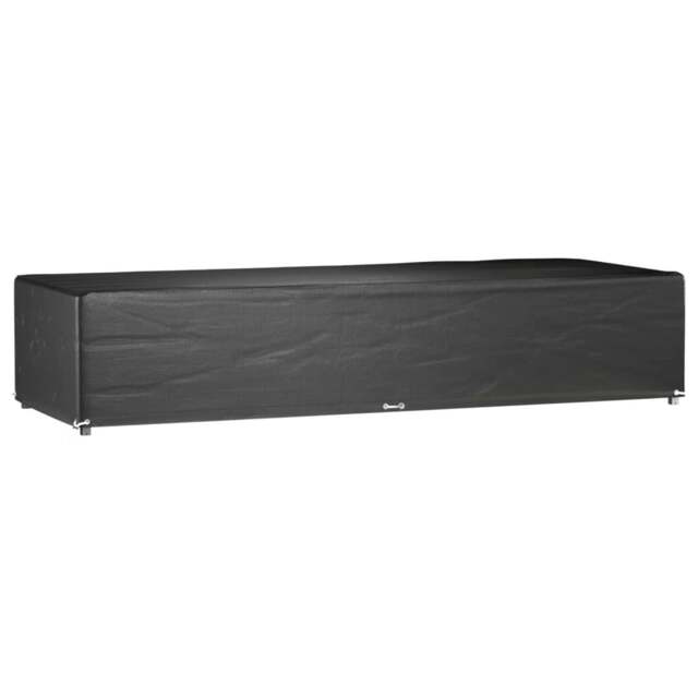 Rackhams Sunlounger Cover 12 Eyelets 205x75x40 cm Polyethylene