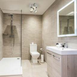 Rackhams Modern Spot LED Bathroom Chrome Ceiling Light Fitting with Bubble Acrylic Heads - thumbnail 3