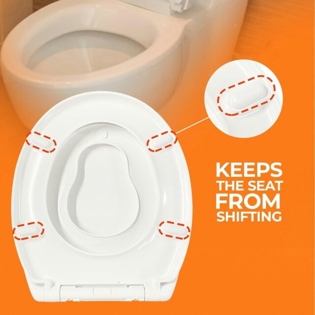 Rackhams 2-in-1 Family Toilet Seat Soft Close - image 1