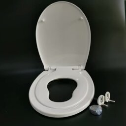 Rackhams 2-in-1 Family Toilet Seat Soft Close - thumbnail 2