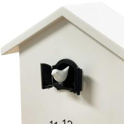 Rackhams WC2088 - White Cuckoo Clock - Black Window - thumbnail 4