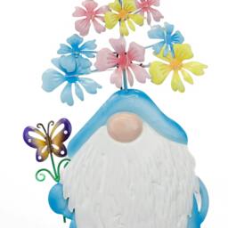 Rackhams Solar Stake Light – Blue Gonk LED Garden Light - thumbnail 2