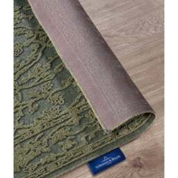 Rackhams Ambroise Short Pile Green Rug - 200X290 cm - thumbnail 6