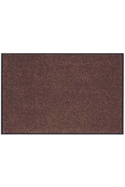 Rackhams Washable Mat With Border Brown - 133 - 40X60 cm - image 1