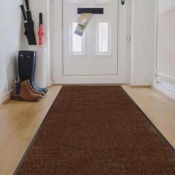 Rackhams Washable Mat With Border Brown - 133 - 40X60 cm - thumbnail 3
