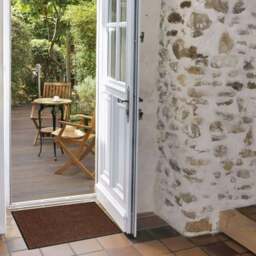 Rackhams Washable Mat With Border Brown - 133 - 40X60 cm - thumbnail 2