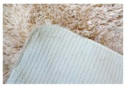 Rackhams Soft Washable Beige Shaggy Rug - SA-02 - 67X180 cm - thumbnail 6